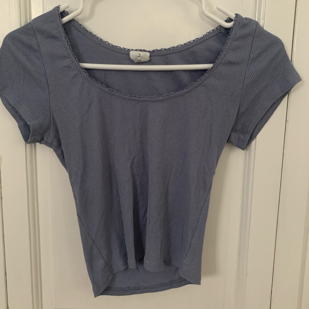 Blue Tillys Scoop Neck